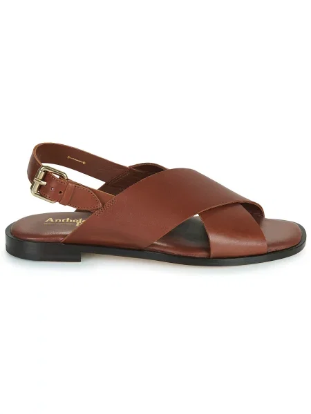 Pantofi Anthology Paris maro