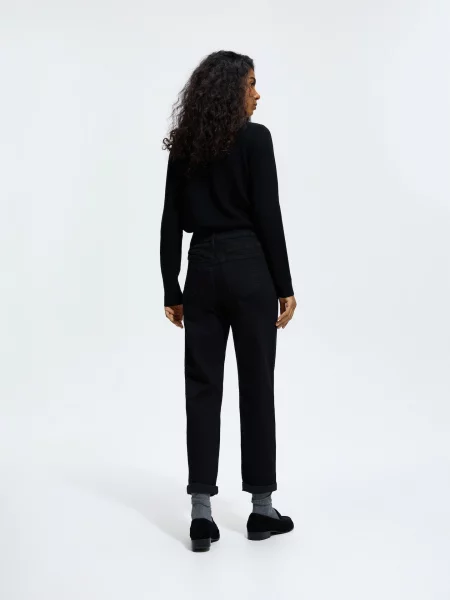 Reserved Джинси relaxed slim чорний