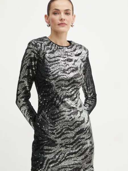 Bardot rochie ALESSIA mini mulata negru