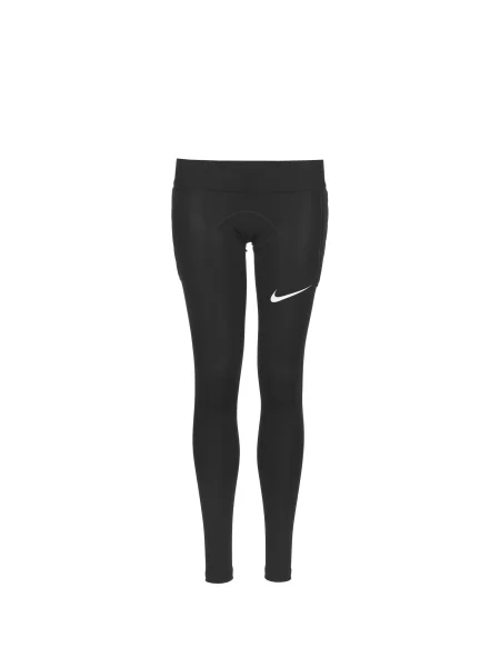 NIKE Sportske hlače crna bijela