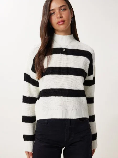 Pulover Happiness İstanbul negru