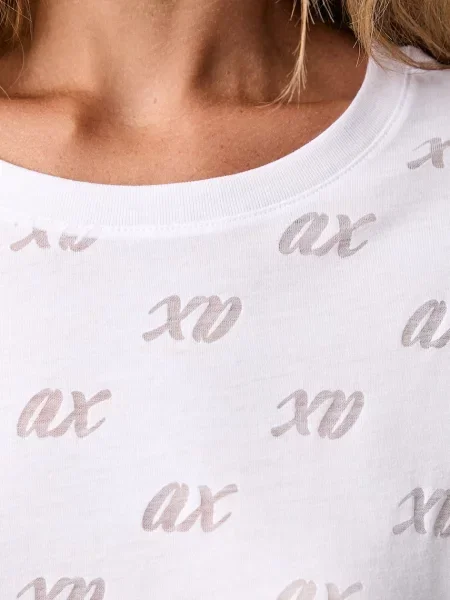 Armani Exchange női póló fehér