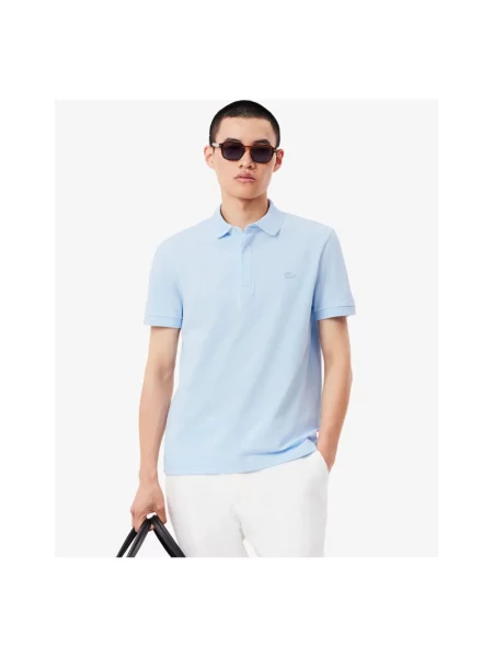 Lacoste Koszulki Mężczyzna L Clear Blue Koszulki i Pola niebieski