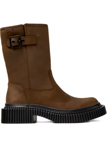 Botine Camper cu cataramă maro