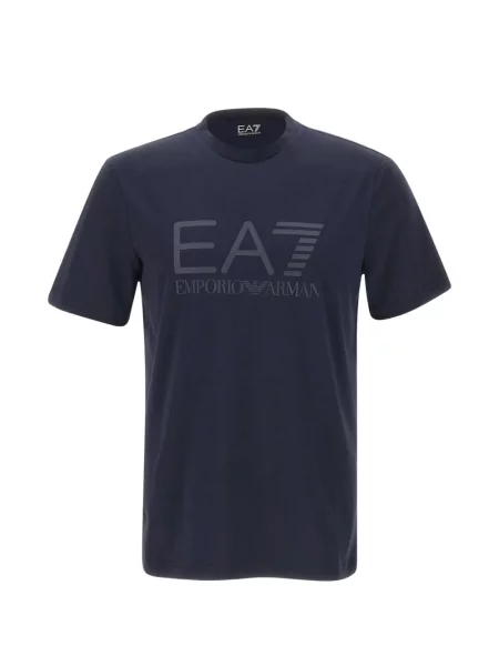 Tricou Ea7 Emporio Armani cu imagine albastru
