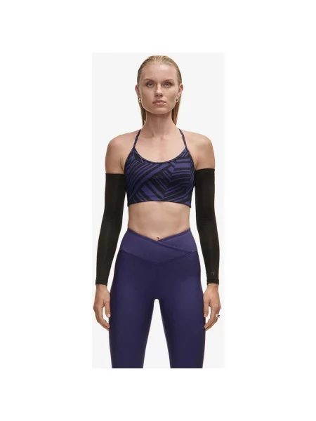 Biustonosz Casall Sleek Strappy Sport M niebieski