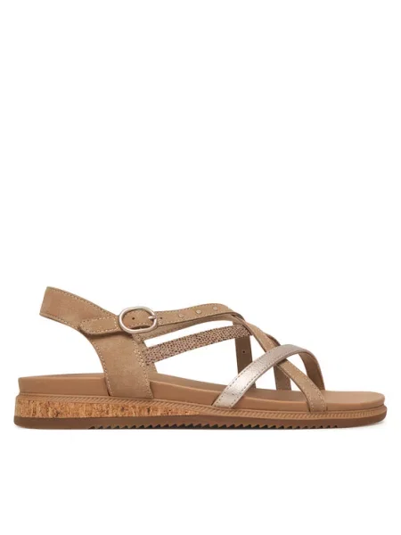 Skechers Sandały Desert Kiss Low brązowy