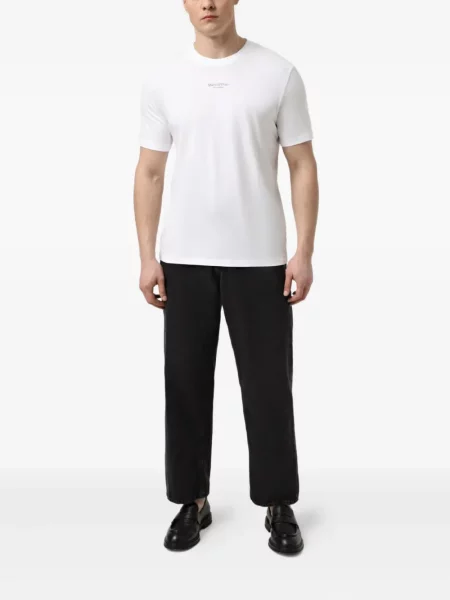 Tricou polo Marc O'polo cu imagine alb