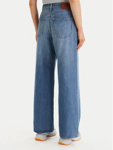 Calvin Klein Jeans Jeans hlače Wide Leg modra