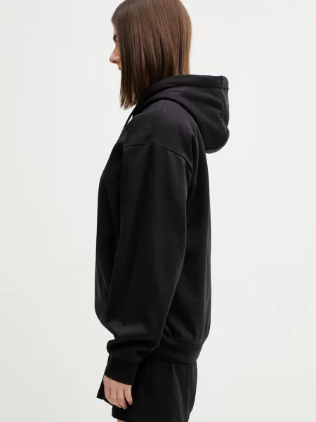 Μπλούζα The North Face Essential Hoodie μαύρο
