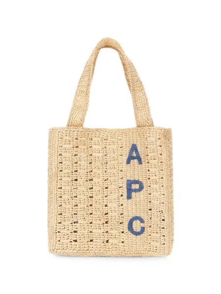 Geantă shopper A.p.c. cu autograf