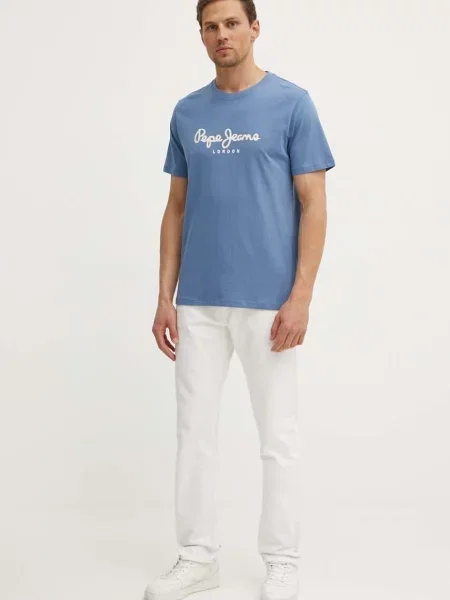 Pepe Jeans tričko ABEL modré