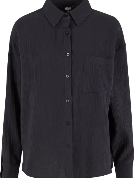 Urban Classics Bluză negru