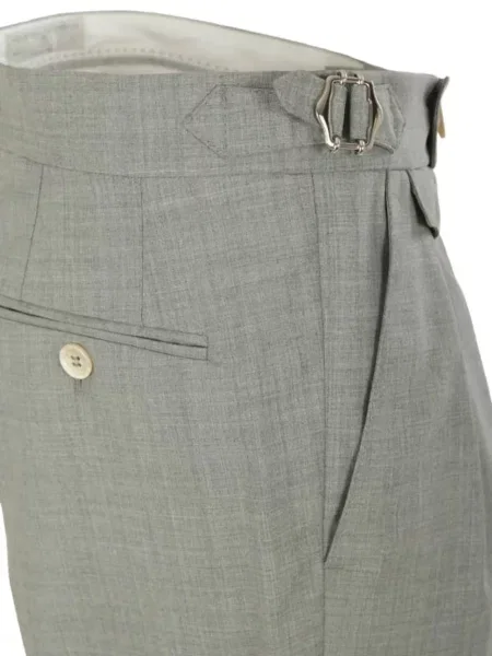 Pantaloni Brunello Cucinelli de lână gri