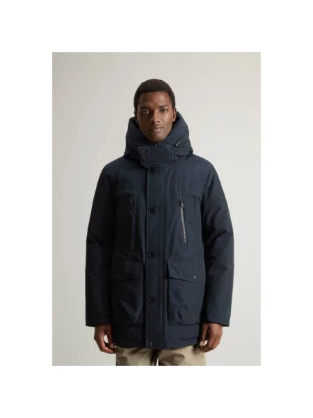 Parka Woolrich niebieska