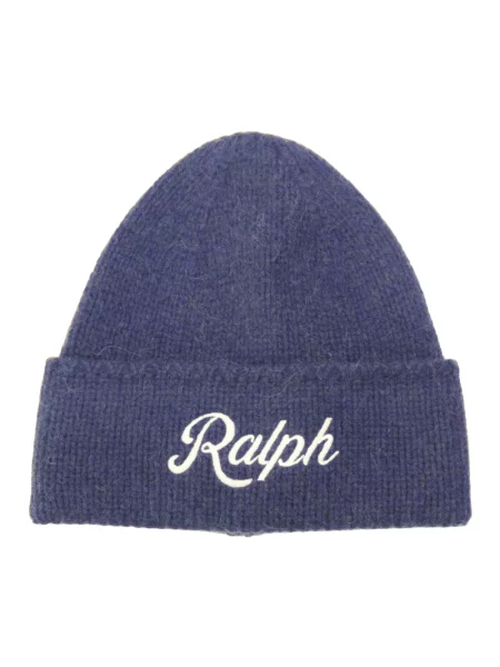 Czapka Polo Ralph Lauren wełniana niebieska