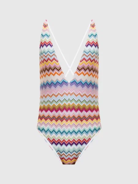 Купальник у візерунок з люрексом Missoni