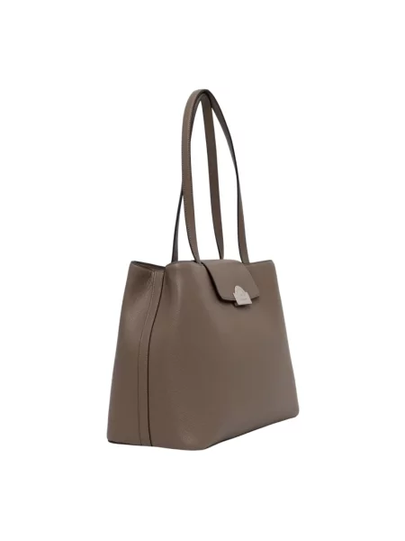 Karl Lagerfeld torebka tote z imitacji skóry K/RSG brązowa