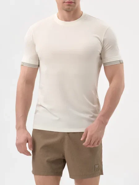 Футболка Armani Exchange бежева