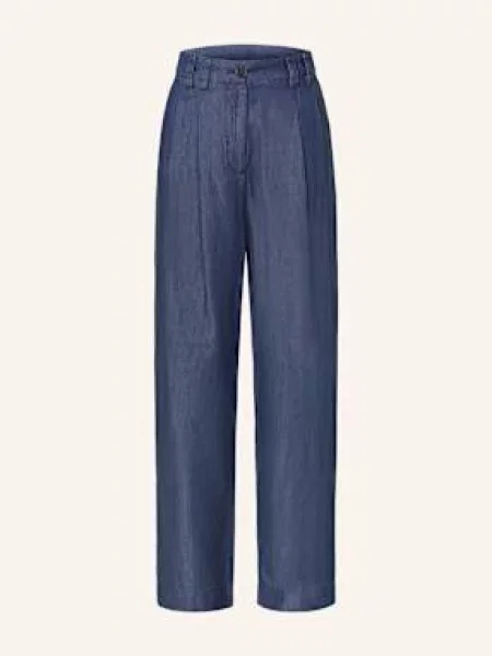 Marc O'polo Marlene Kalhoty V Džínovém Vzhledu dark indigo tencel denim