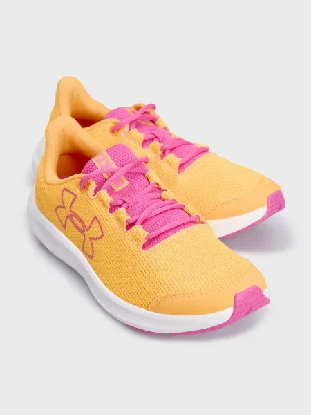 Детские кроссовки Under Armour Pursuit оранжевые
