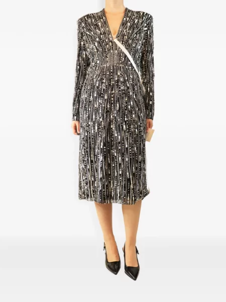 Rochie midi Jenny Packham negru