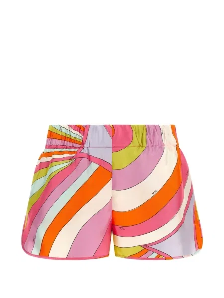 Pantaloni scurți Pucci portocaliu