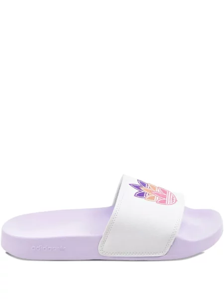 Leggings Adidas alergare cu model floral cu imagine roșu