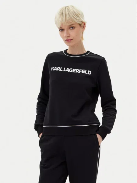 KARL LAGERFELD Džemperis juoda