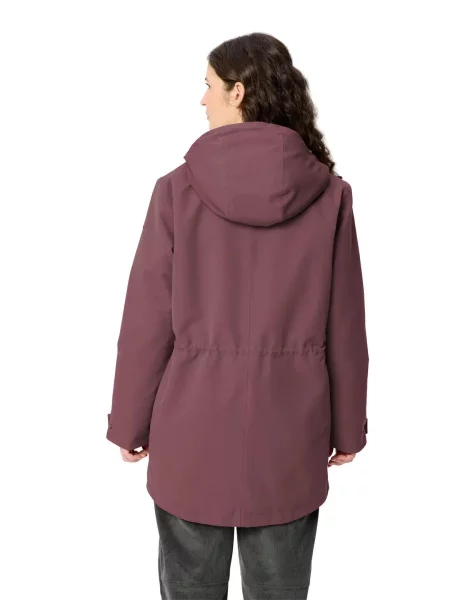 Outdoor-Jacke W Manukau Parka III czerwona