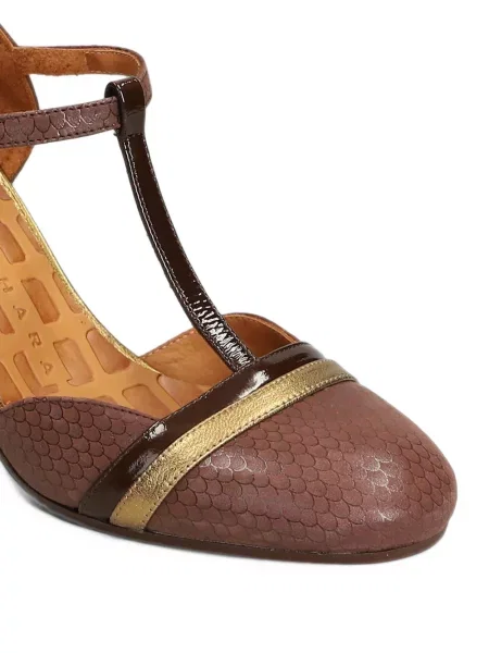 Pantofi cu toc Chie Mihara maro