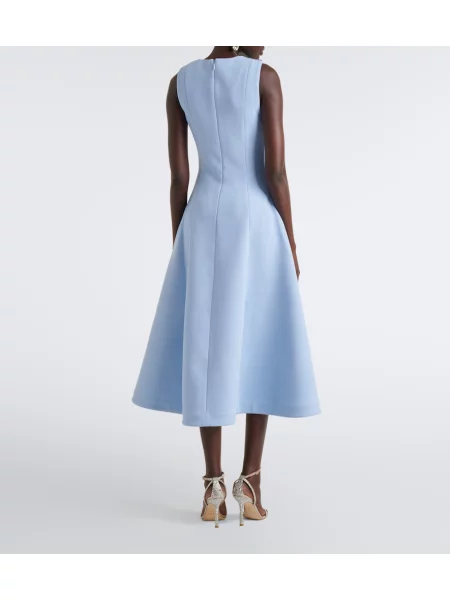 Rochie midi Rebecca Vallance albastru
