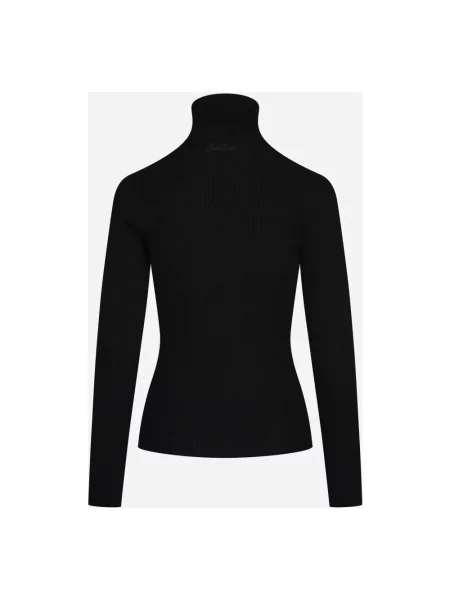 Sweter z golfem Mc2 Saint Barth czarny