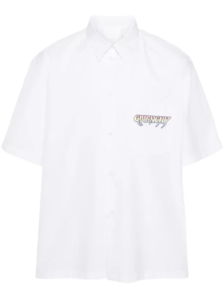 Cămașă Givenchy cu imagine din poplin