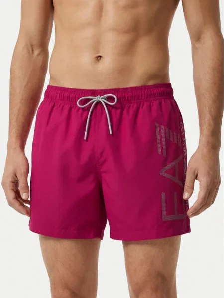 Emporio Armani Kopalne hlače roza