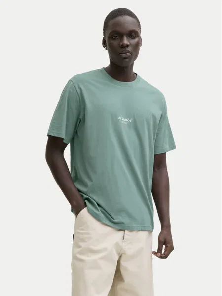 Jack & Jones Tričko Paulos tyrkysová