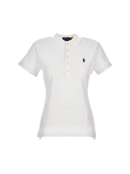 Polo Polo Ralph Lauren z siateczką białe