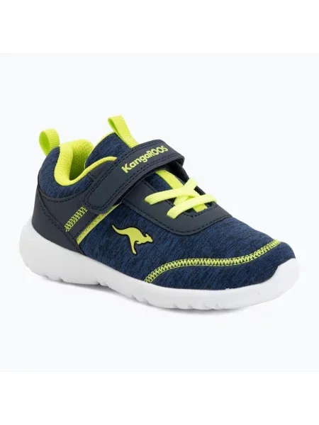 Детски обувки KangaROOS KY-Chummy EV dk navy/lime синьо