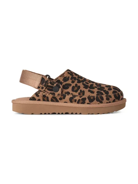 UGG капці дитячі замшеві GOLDENSTAR SPOTTED CLOG