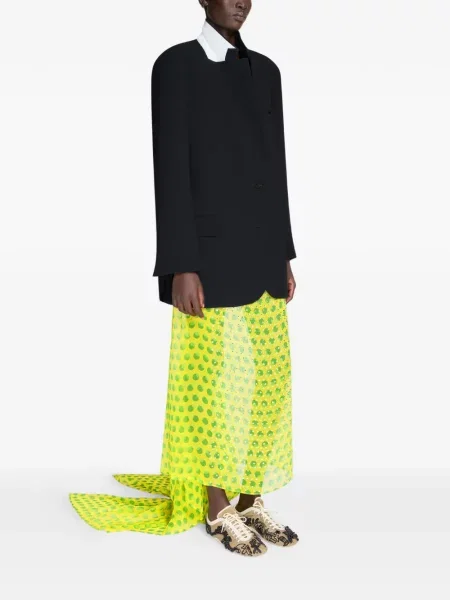 Oversized blazer Dries Van Noten μαύρο