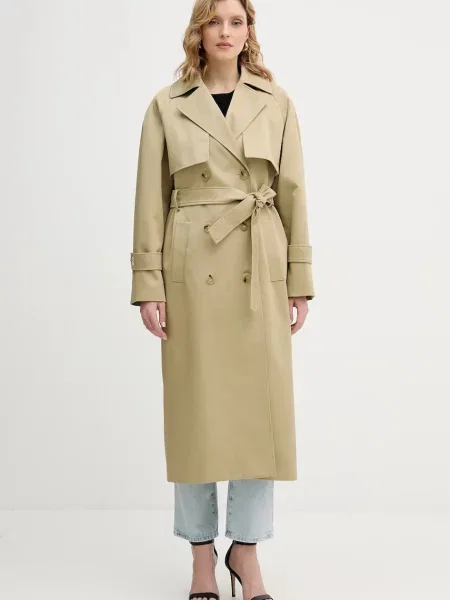 Plašč Patrizia Pepe zelena