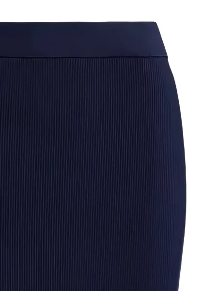Πλευρωτός θήκη φούστα pencil Lauren Ralph Lauren μπλε