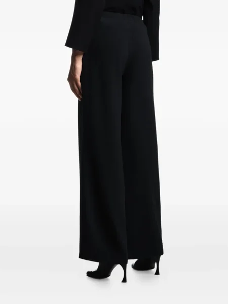 Pantaloni Emporio Armani plisate negru