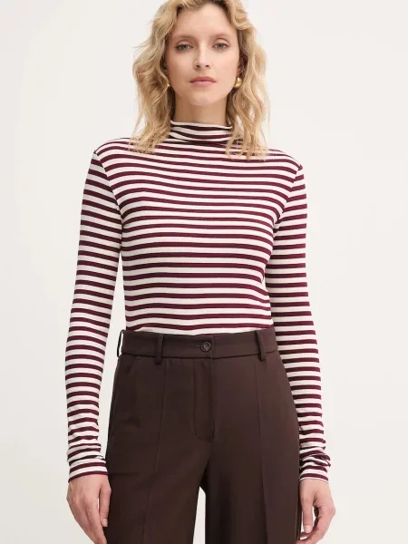 Marella longsleeve Emme by Marella z golfem beżowy