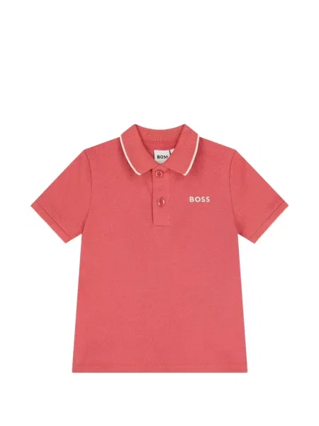 Koszulka polo dziecięca Bosswear czerwona