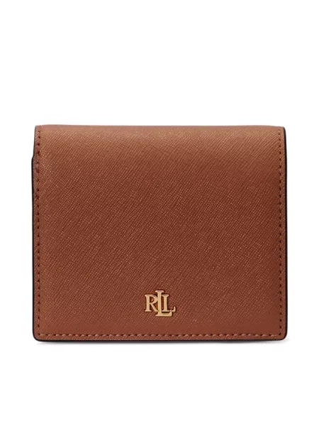 Portfel LAUREN RALPH LAUREN brązowy