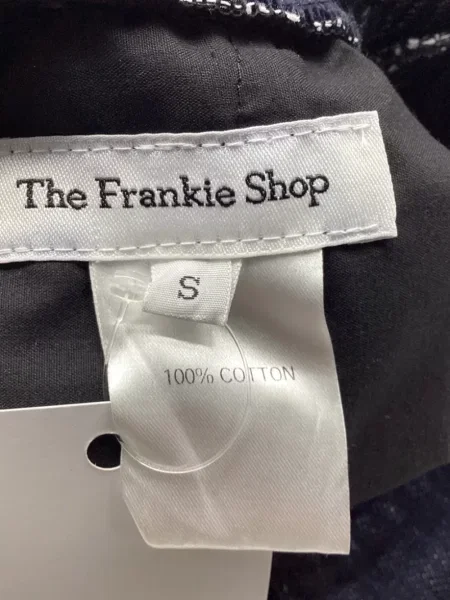 Hlače The Frankie Shop s vezicama plava