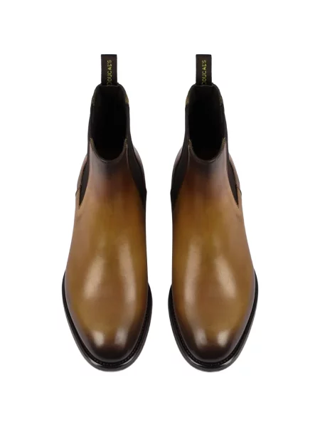 Botine chelsea Doucal's din piele maro