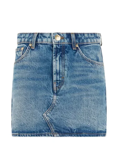Fusta mini Roberto Cavalli albastru