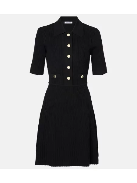 Rochie Veronica Beard tricotate de costum negru